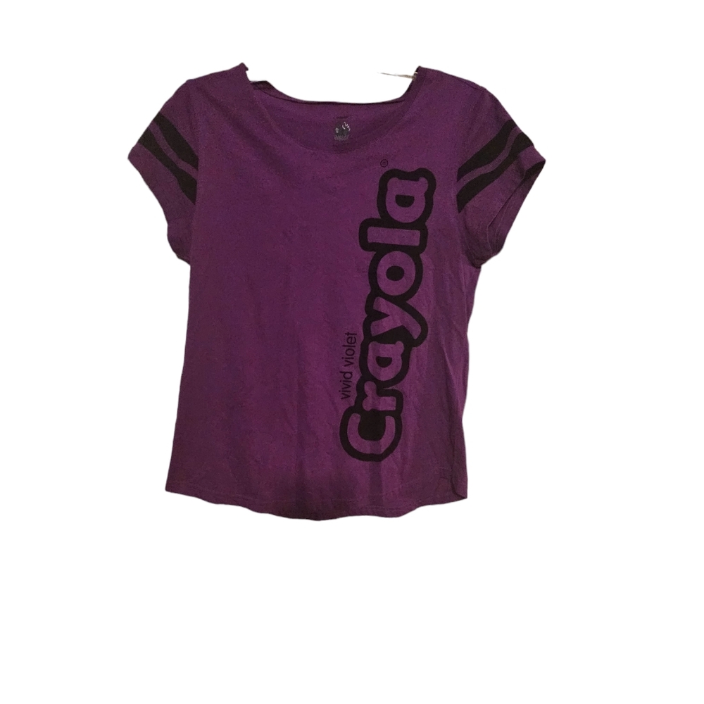 Purple Crayola t-shirt